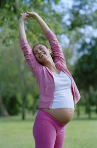 Упражнения для первой половины беременности